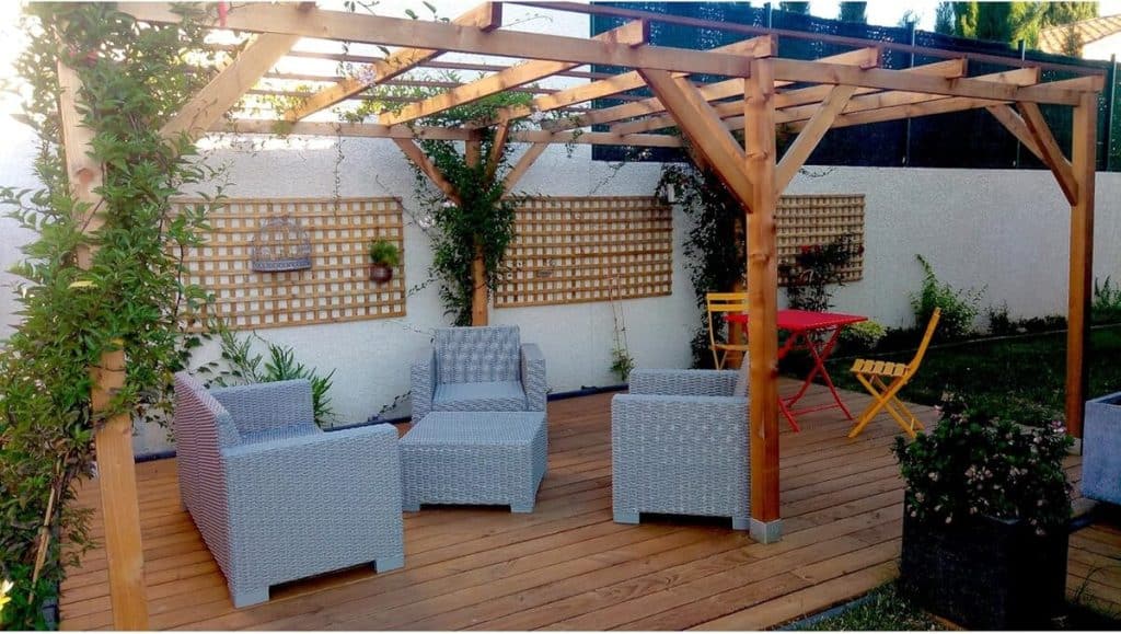 Test : pergola en bois massif 3 x 5-15m2, une élégance durable