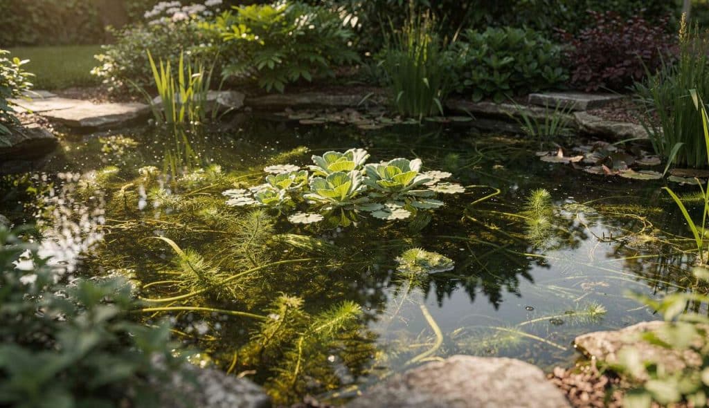 Quelles plantes oxygénantes installer dans un bassin ?