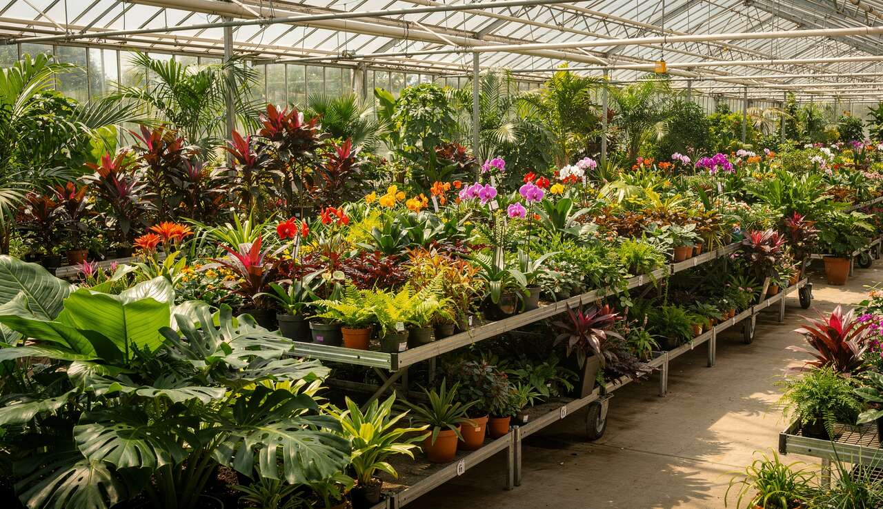 Grande pépinière à Pluguffan : spécialistes des plantes exotiques