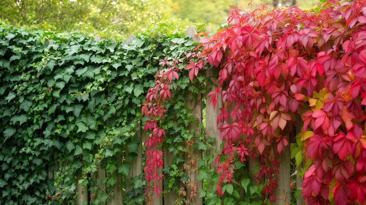 Embellir vos clôtures avec le lierre et la vigne vierge Embellir vos clôtures avec le lierre et la vigne vierge