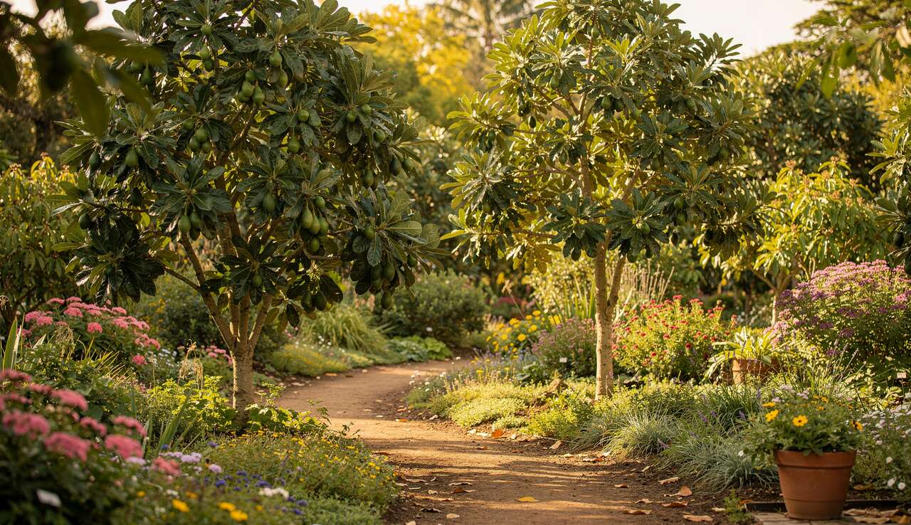 Variétés d'avocatiers et associations au jardin