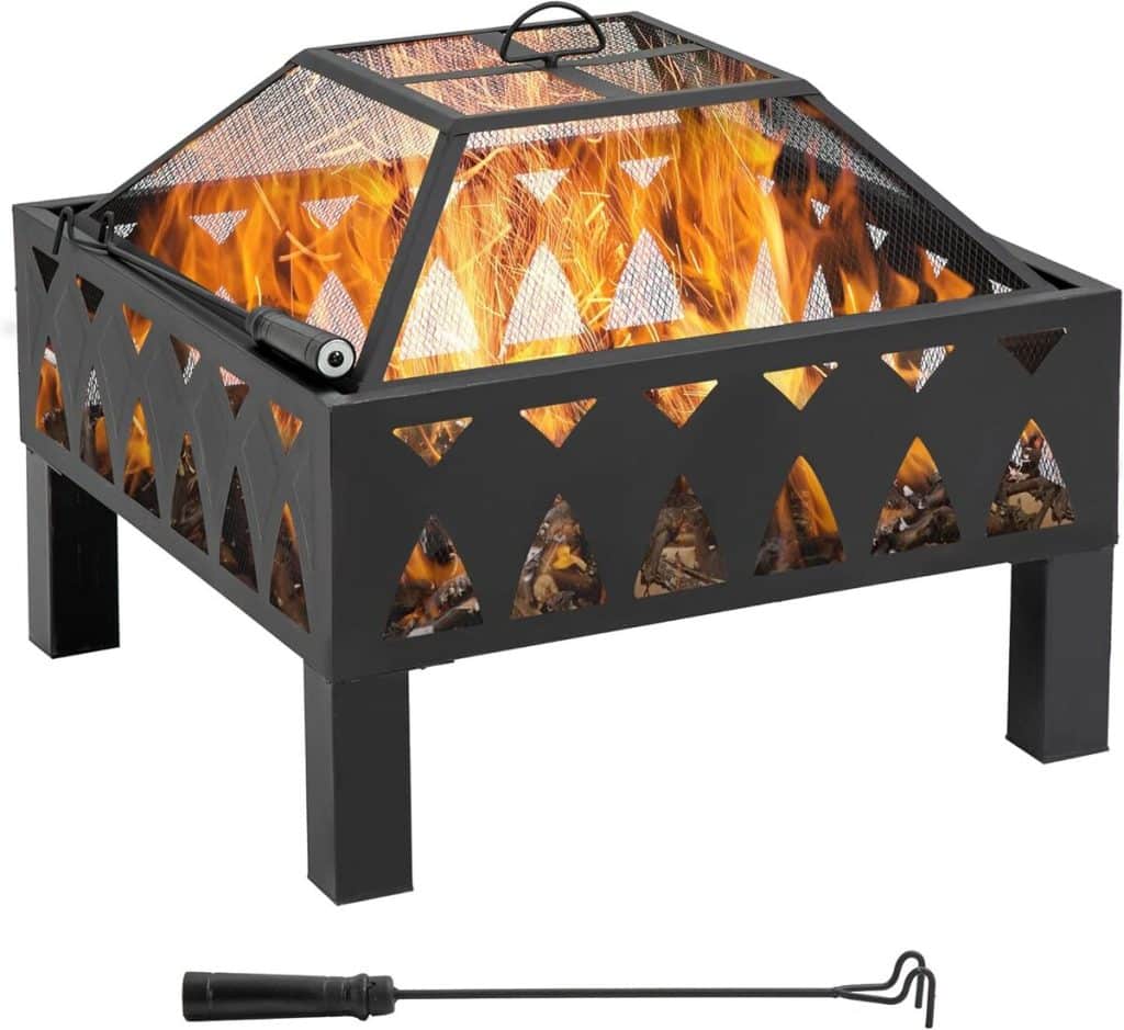 Test : brasero Outsunny, un havre de chaleur extérieur