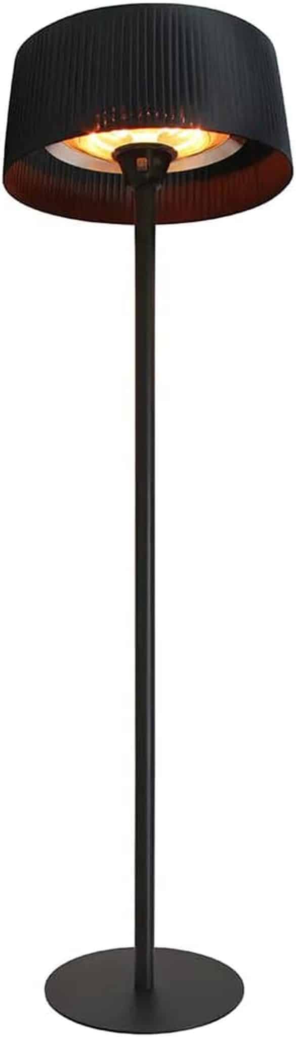 Test : parasol chauffant électrique Favex Sirmione noir, 3 puissances de chauffe