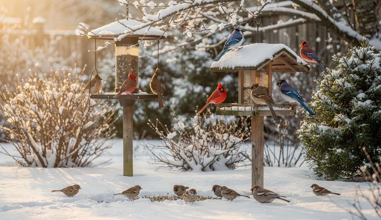 Accueillir les oiseaux en hiver : conseils pratiques