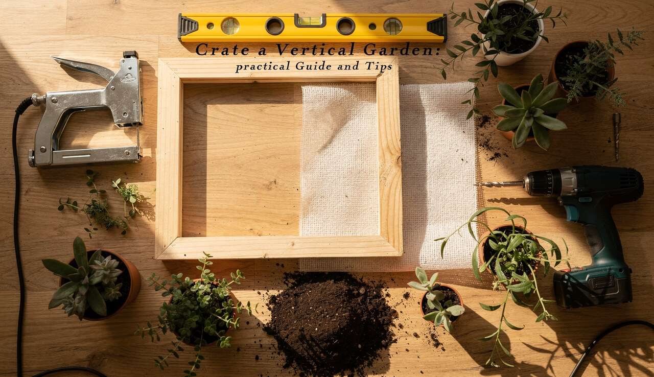 Créer un jardin vertical : guide pratique et astuces