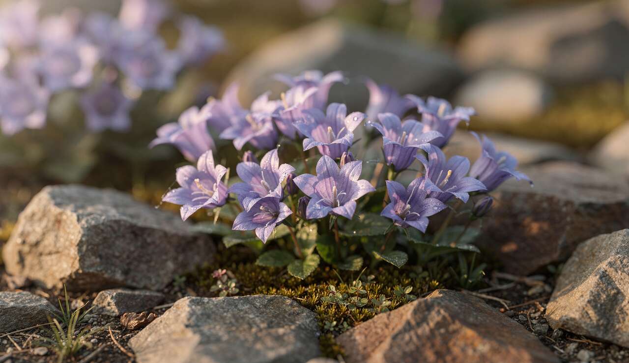 Les campanules : des vivaces pour rocailles
