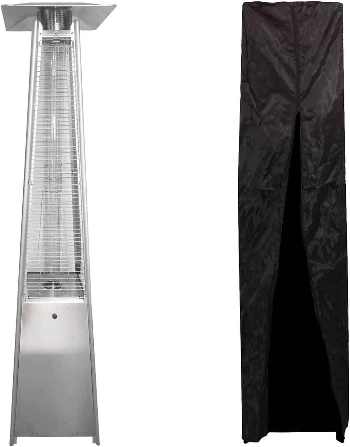 Test du parasol chauffant Happy Garden Stockholm 13kW en INOX