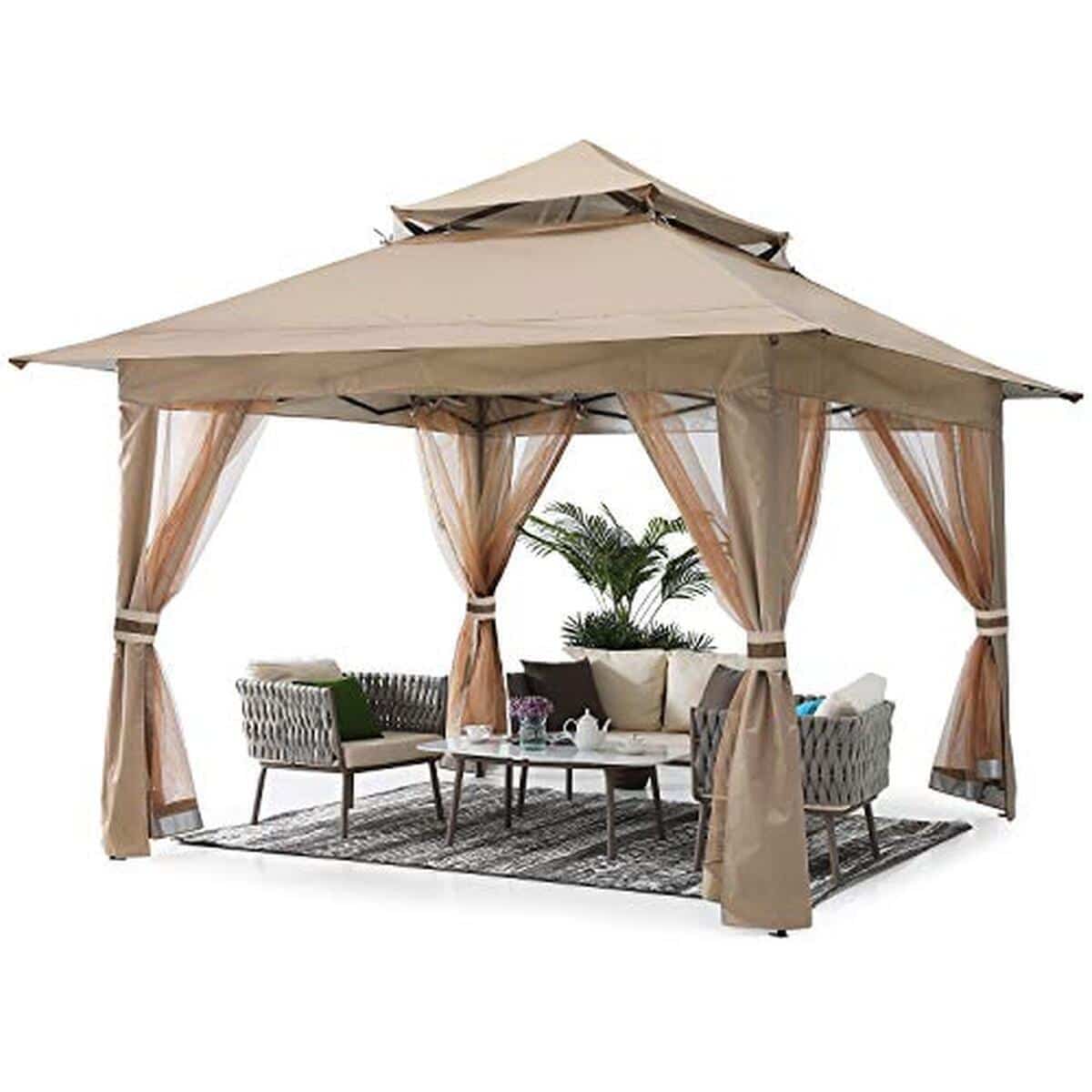 Test : tonnelle pliante ABCCANOPY 4x4 m avec moustiquaire