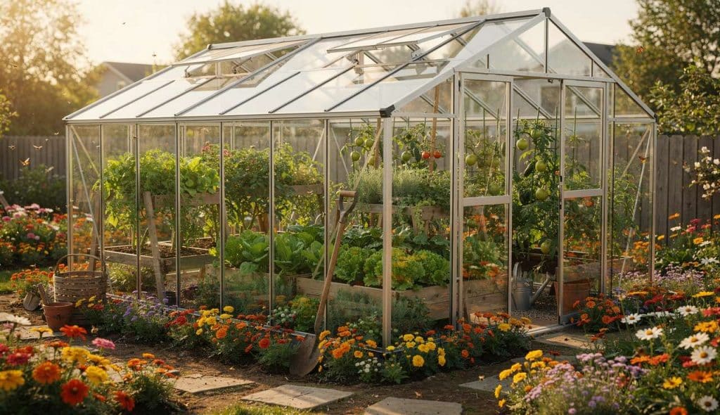 Augmenter la Production du Potager avec une Serre de Jardin