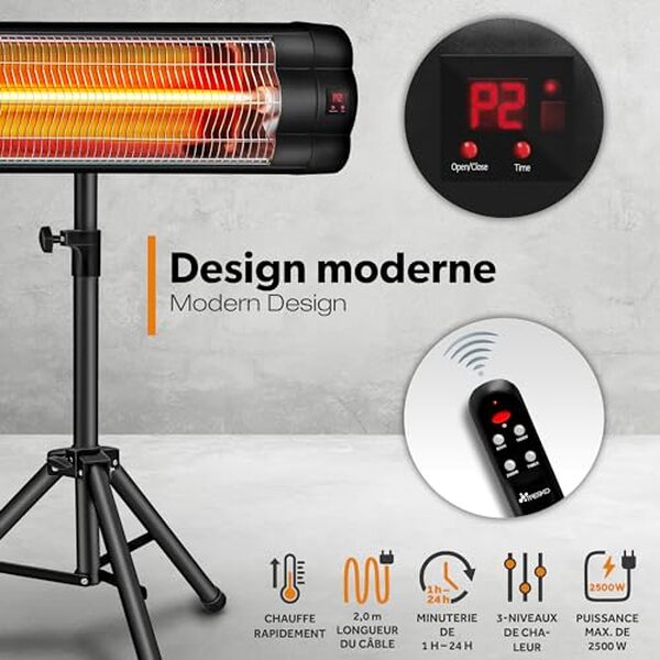 Découvrez le chauffage infrarouge TRESKO 2500W : performance, utilisation à distance, avis complet sur son efficacité et ses fonctionnalités innovantes pour votre confort quotidien.