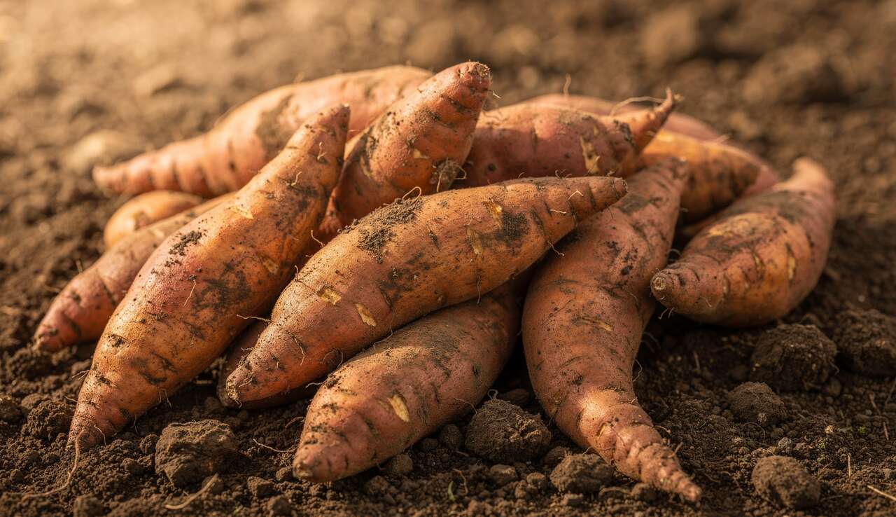 Portrait de la patate douce Portrait de la patate douce