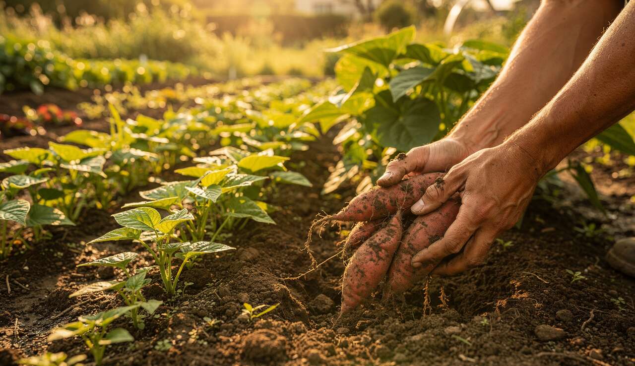 Faire germer les patates douces Faire germer les patates douces