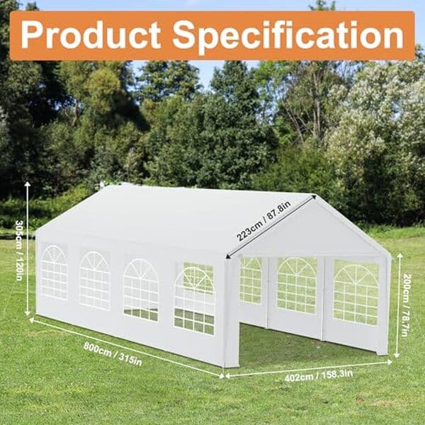 Découvrez notre analyse complète de la tonnelle FIVMEN 4x8 m pour un jardin moderne et résistant. Performance, design et matières évalués pour un choix éclairé.