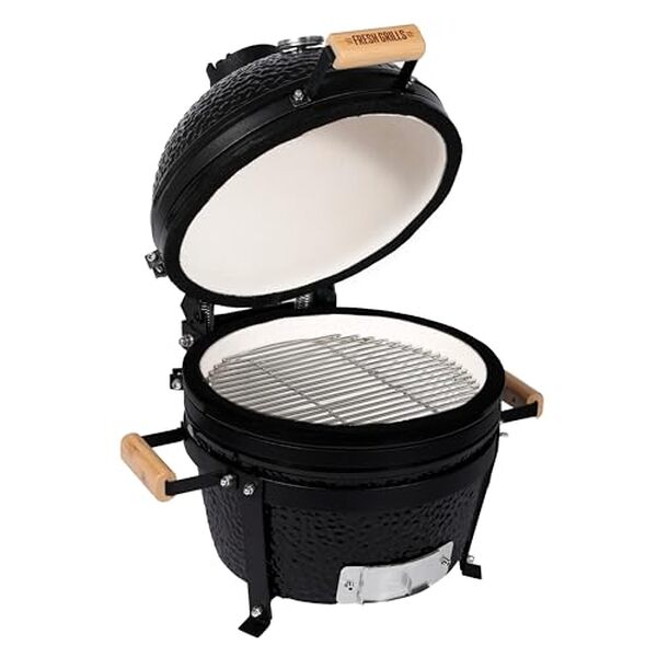 Découvrez notre analyse du barbecue Mini Kamado 40, 6 cm à charbon de bois : performance, design et astuces pour des grillades parfaites tout au long de l'année