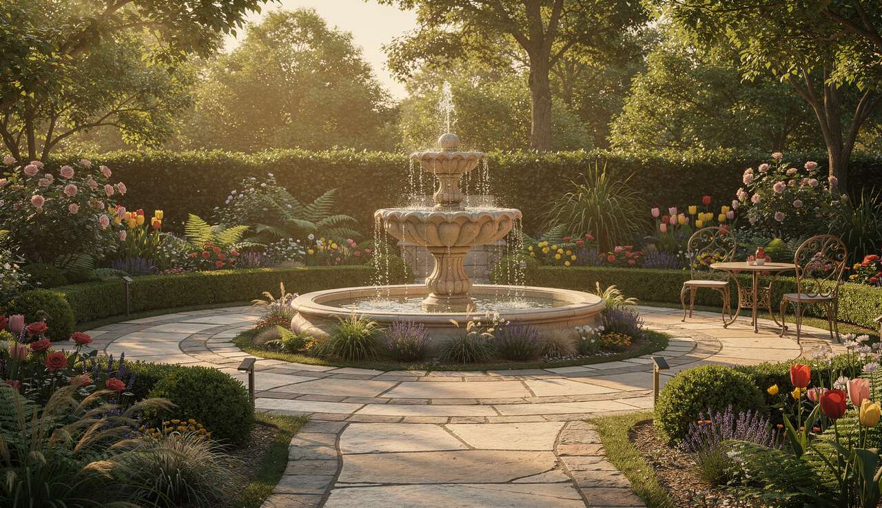 Jouer avec les fontaines d'eau Jouer avec les fontaines d'eau