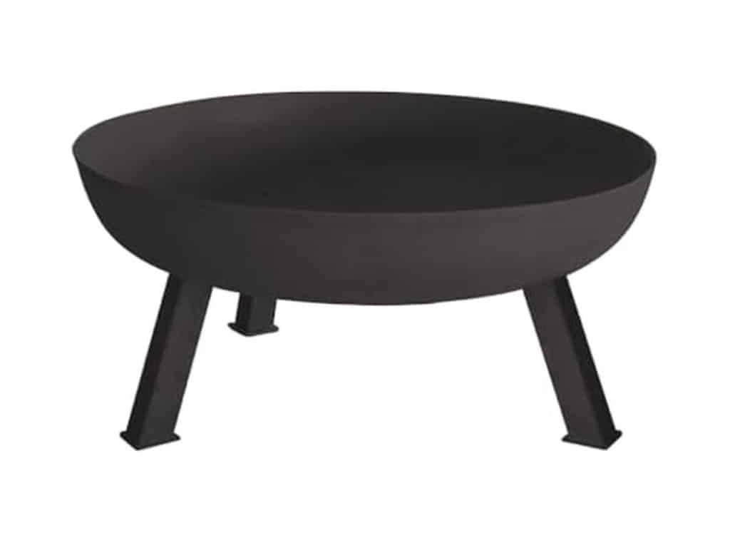 Test du brasero Perel 3 pieds : solidité et design en fonte