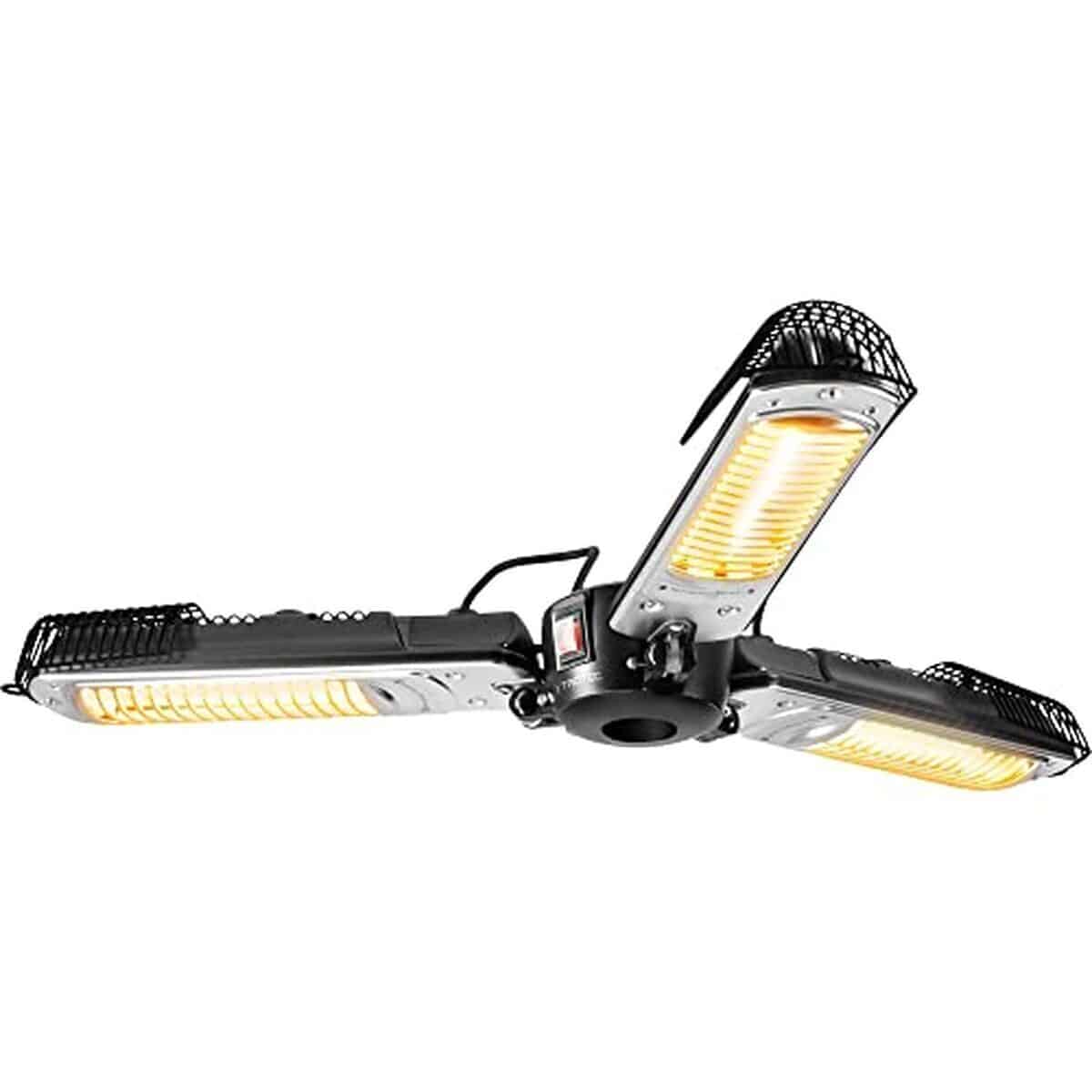 Test du radiateur infrarouge parasol Trotec IR 2026 SC : chaleur efficace en terrasse