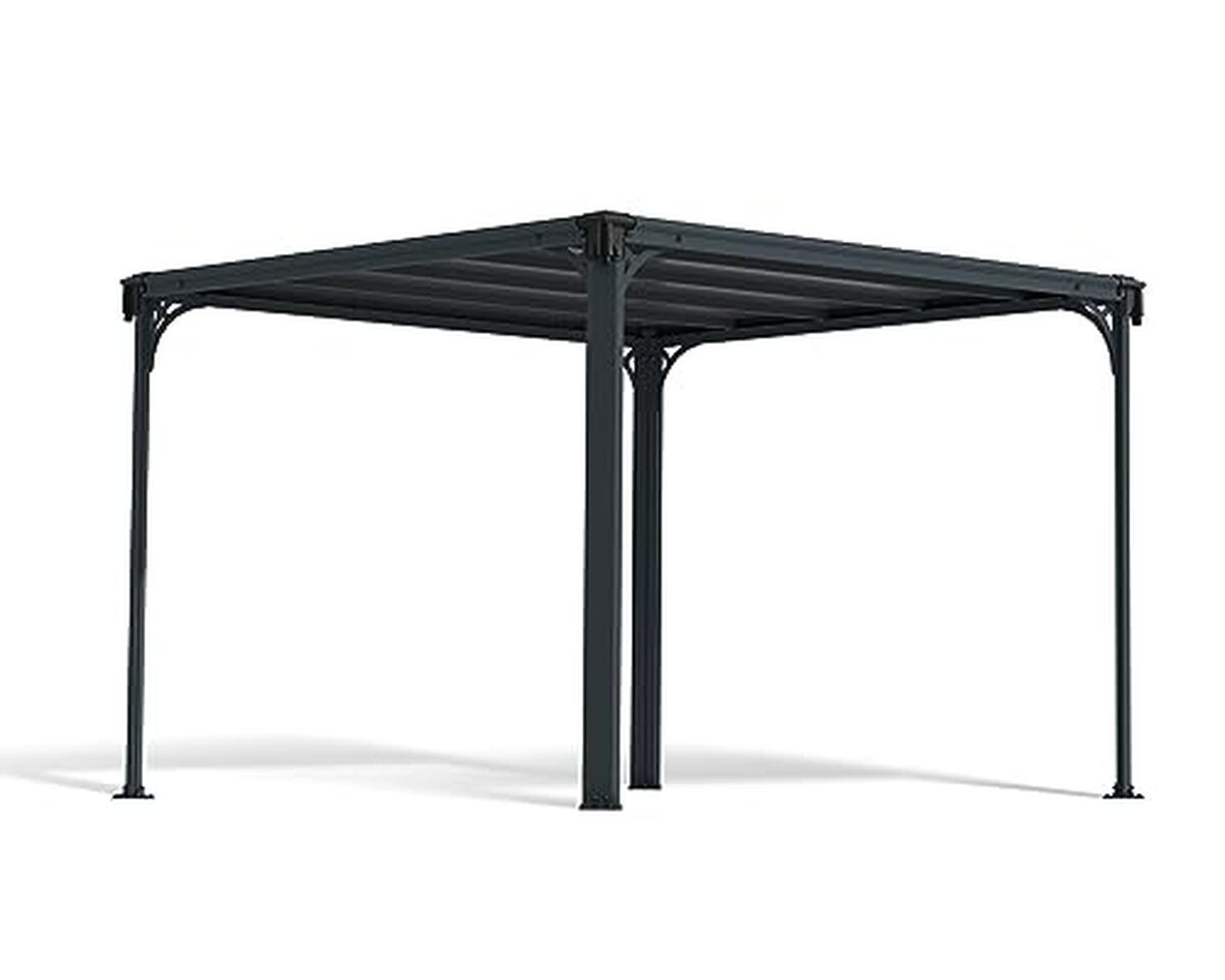Test : tonnelle Milano Canopia en aluminium 309cm x 309cm