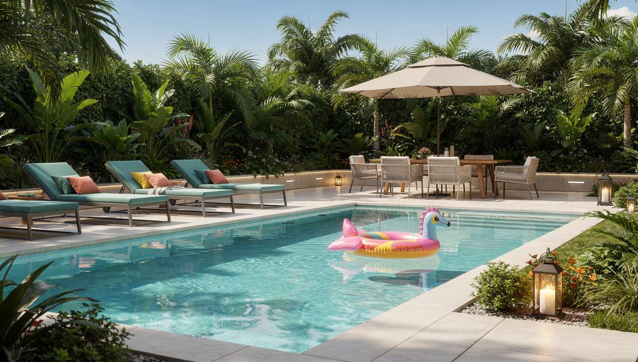 L'am&eacute;nagement du coin piscine : les indispensables