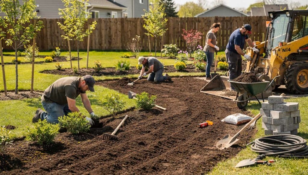 Comment réaliser le terrassement de votre jardin ?