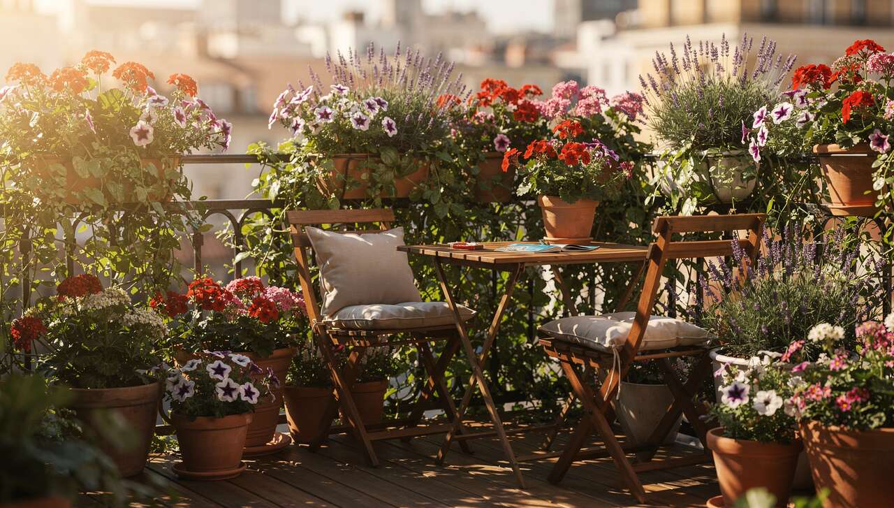 Choisir les plantes adapt&eacute;es pour terrasse et balcon
