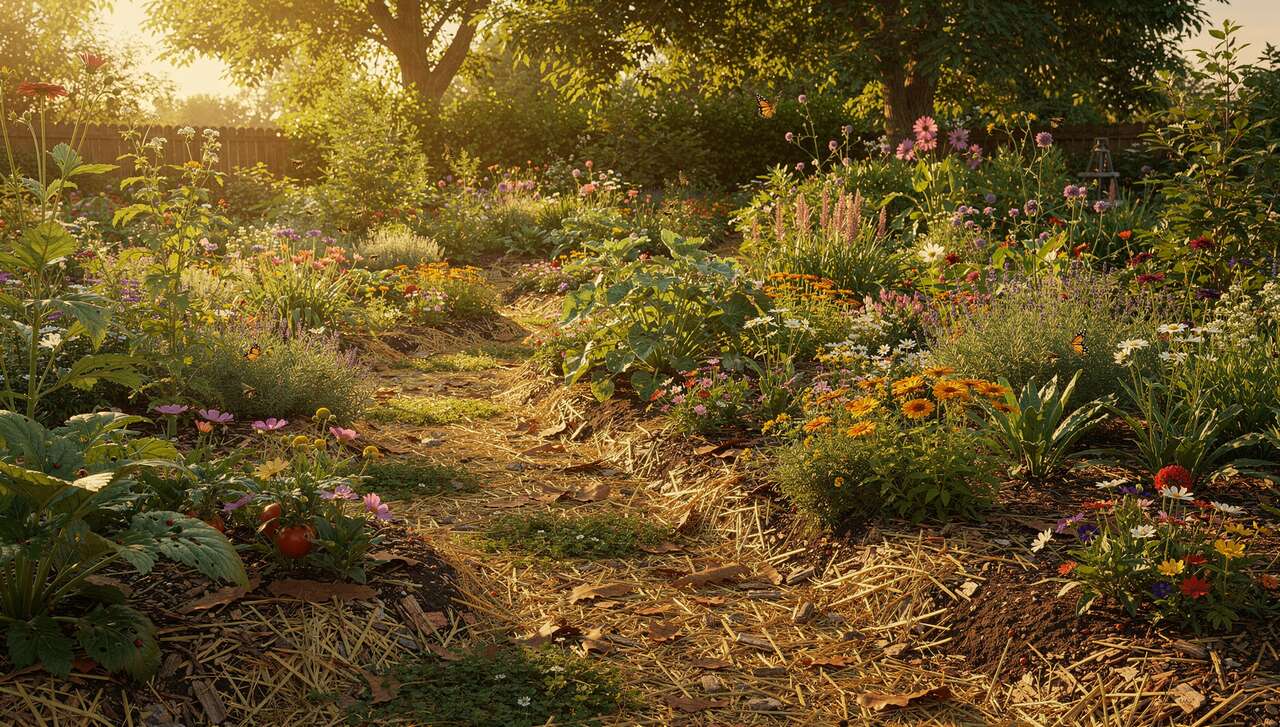 Utiliser le paillage pour conserver l'humidité Utiliser le paillage pour conserver l'humidité