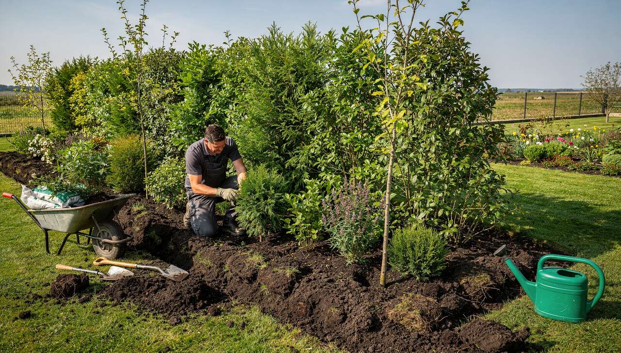 Comment planter sa haie pour se protéger du vent ?
