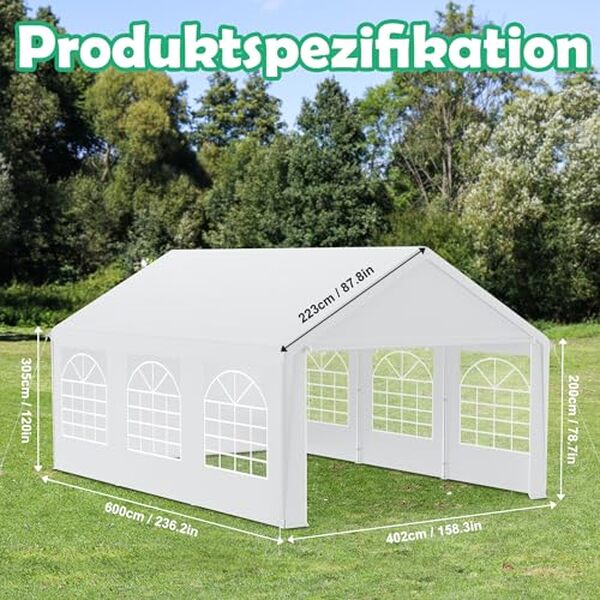 Découvrez notre analyse approfondie de la tonnelle Suusolny Grande 4x6 m : un abri de jardin spacieux qui allie robustesse, protection optimale et esthétique soignée pour vos espaces extérieurs.