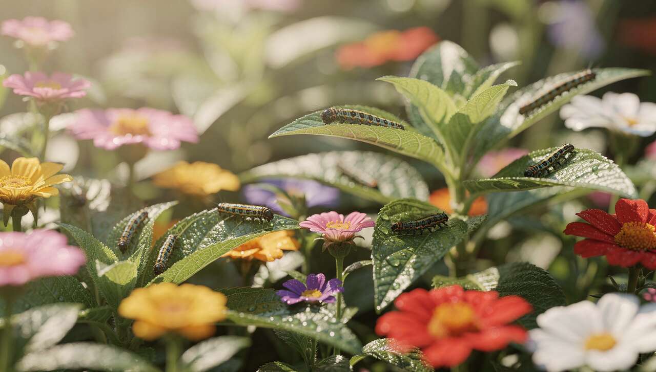Lutter efficacement contre l'invasion des chenilles dans votre jardin