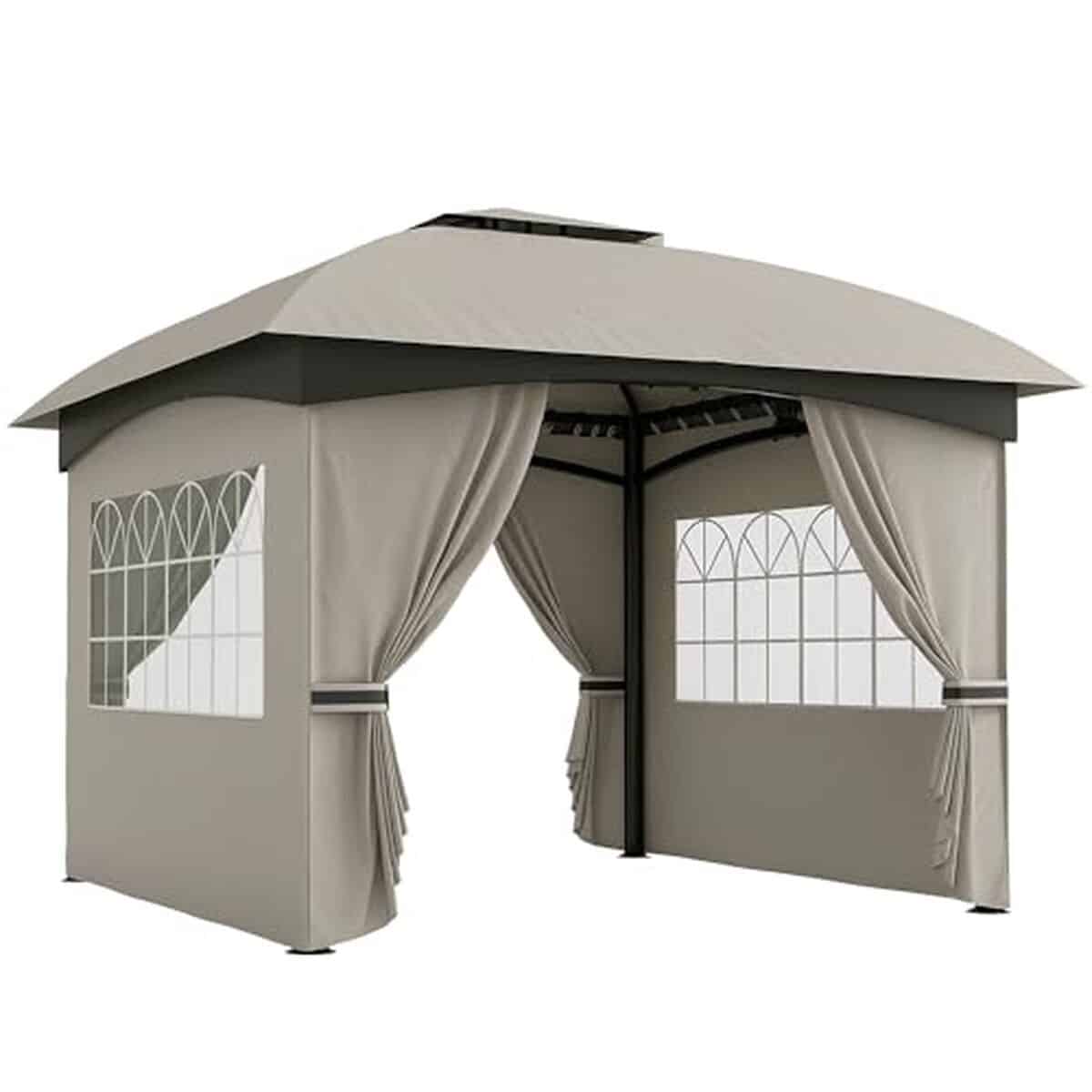 Test du pavillon de jardin Outsunny 3, 4x3, 4 m