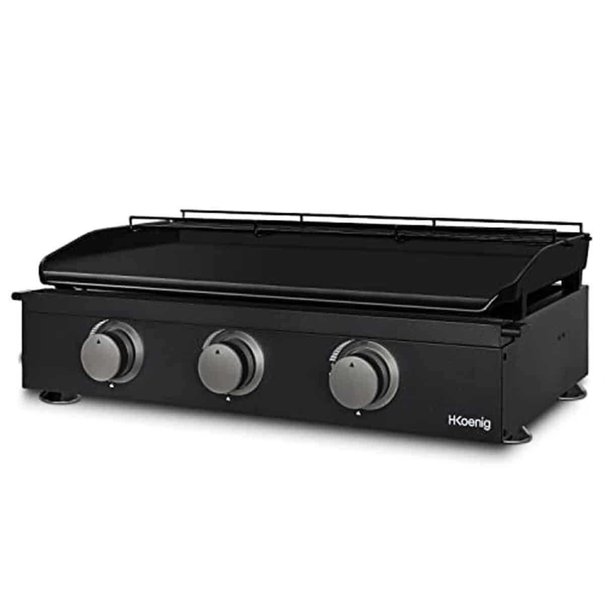 Test de la plancha H.Koenig PLX1032 à gaz : performance et régulation 350°C