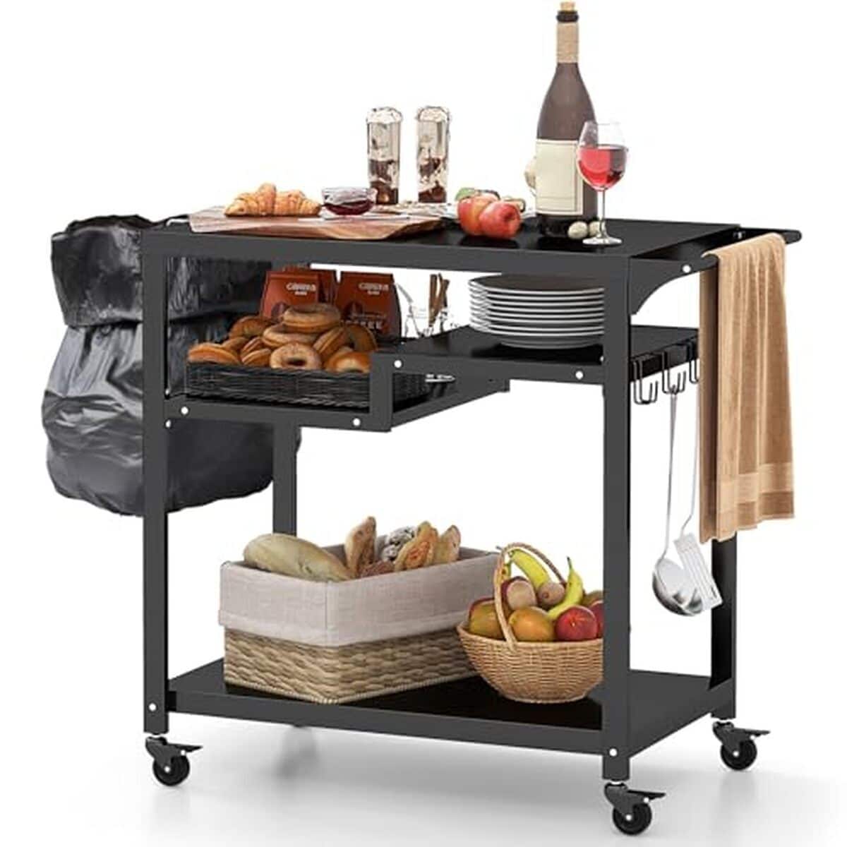 Test du chariot barbecue Goplus : l'allié de vos grillades