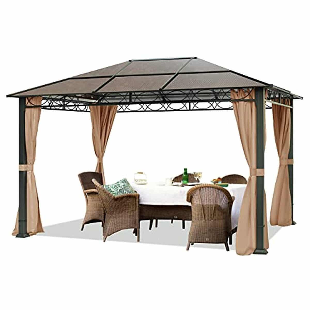 Test : pavillon Toolport alu deluxe 3x4 m imperméable